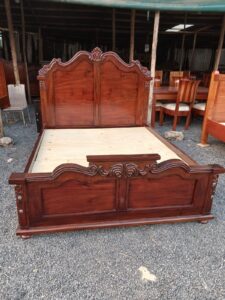 Pure Solid Mahogany Wood 6*6 plus cabinets and mattress KSh 150,000.00